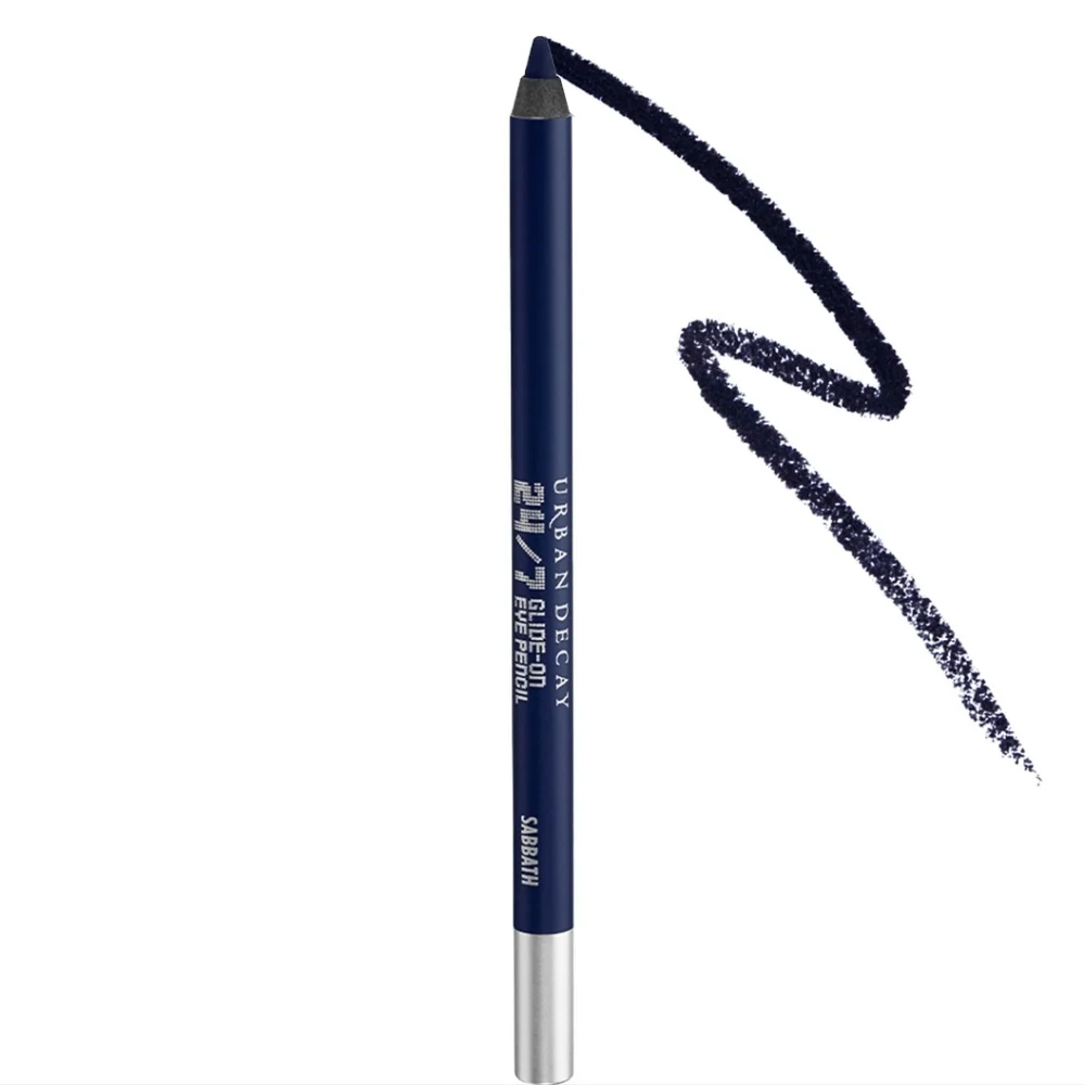 UD 24/7 GLIDE-ON WATERPROOF EYELINER PENCIL SABBATH-deep navy matte. BNIB